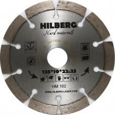 Диск алмазный отрезной 125*22,23 Hilberg Hard Materials Лазер