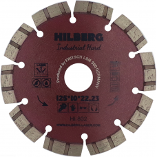 Диск алмазный отрезной 125*22.23 Hilberg Industrial Hard